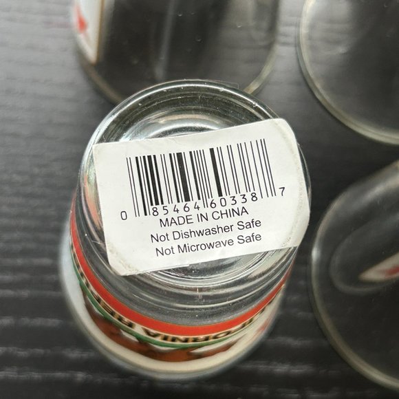 Lot of 4 California Cali Republic‎ Shot Glass Bear Flag Souvenir Decor Gift - Picture 5 of 10